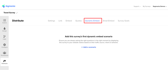 Distribution - Dynamic Embed +